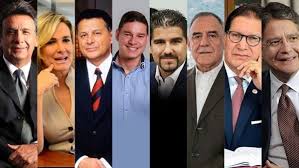 Resultado de imagen para ocho candidatos ecuador