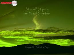 Funny Quotes: The Picture Of Green Sky With Saint Patricks Day Quote via Relatably.com