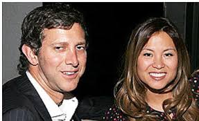 24-hour job: Adam Levinson, seen with socialite Brittany O&#39;Neal, is a regular on the New York scene but always in phone contact with work - article-1043765-023FC4FD00000578-466_468x286