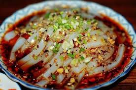 Chinese food: Liang ban fen tiao