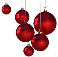 The Christmas baubles are The Christmas baubles are
