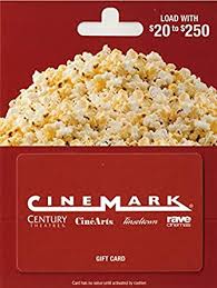 Cinemark Theatres Gift Card $50 : Gift Cards - Amazon.com