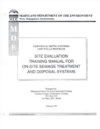 MDE Site Evaluation Manual