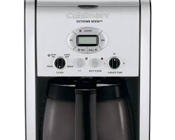 Cuisinart DCC-2650P1 Extreme Brew 12-Cup Programmable Coffeemaker, Black/Stainless Steel, Silver