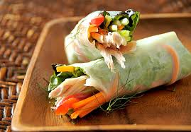 Image result for rice paper veggie wraps