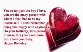 Cute Happy Birthday Quotes for boyfriend ~ The Hub Of Quotes ... via Relatably.com