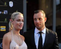 Image of Oscar Pistorius and Reeva Steenkamp