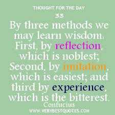 Thought For The Day 01/23/2013: Learn Wisdom - Inspirational ... via Relatably.com