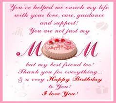 sms for mom | Happy Birthday SMS - Happy Birthday Wishes ... via Relatably.com