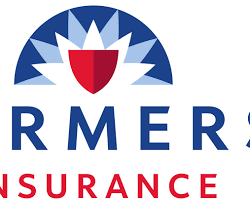 Image of Farmers car insurance company logo