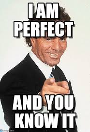 I Am Perfect - Julio Iglesias meme on Memegen via Relatably.com