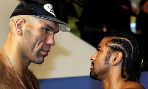 Photograph: Alex Grimm/Bongarts/Getty Images. If David Haye follows his gambling instincts tonight and unleashes something dangerous but special on Nikolai ... - Nikolai-Valuev-and-David--002