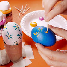 Resultado de imaxes para huevos de pascua pintados