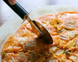 Image of Kimchi Pancakes korean food