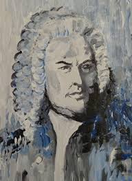 ... Bach" Painting art prints and posters by Elisabeth Hagopian - ARTFLAKES.