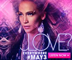 La Lopez&#39;s album, LOVE?, was released in Australia and other countries today. Not wanting the rest of us to feel left out, she is streaming it on her ... - jlolistennow300x250