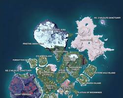 Image of Marsh Island Palworld map