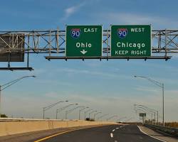 Image of Interstate 90 Indiana