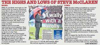 Image result for steve mcclaren wally with the brolly