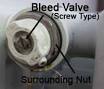 Stelrad bleed valve