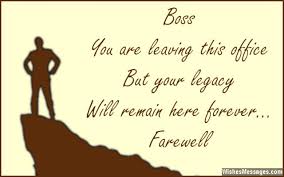 Farewell Messages for Boss: Goodbye Quotes for Boss ... via Relatably.com