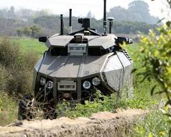 Robot da combattimento Guardium israeliano