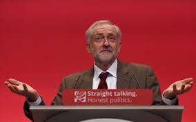 Image result for jeremy corbyn + labour conference images