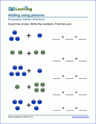 Free Preschool & Kindergarten Simple Math Worksheets - Printable ...