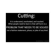 cutting quotes | Tumblr via Polyvore | Stay Strong &lt;3 | Pinterest ... via Relatably.com