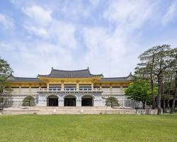 호암미술관 희원 전경, AI로 생성