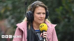 BBC F1 presenter Jennie Gow suffers 'serious stroke' as husband helps her 
type message