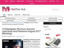 Rapidgator Premium Account Login