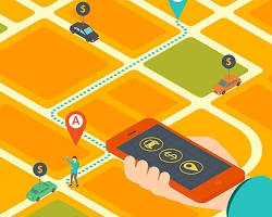 ride-sharing apps and GPS navigation apps for convenience