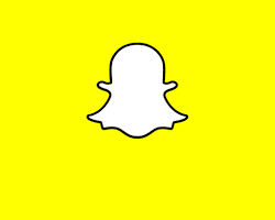 Snapchat social media platform logo