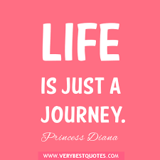 Life is just a journey - Inspirational Quotes about Life, Love ... via Relatably.com