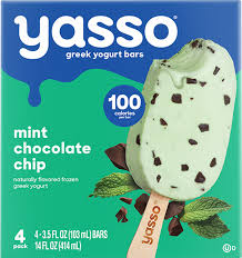 Mint Chocolate Chip Bars | Yasso Frozen Greek Yogurt