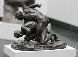 Image result for roman wrestling statues