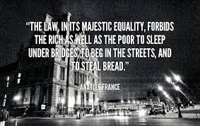 Anatole France Equality Quotes. QuotesGram via Relatably.com