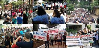 Resultado de imagem para greve dos professores em curitiba 2015
