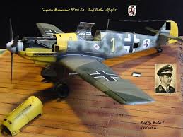 Fertiggestellte Modelle » RE: BF109 E-3 JG 6/51 Josef Priller 1940 1/ - b1