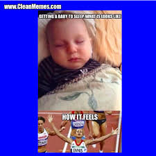 Getting A Baby To Sleep | Clean Memes – The Best The Most Online via Relatably.com