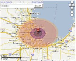 Chicago nuclear explosion simulation