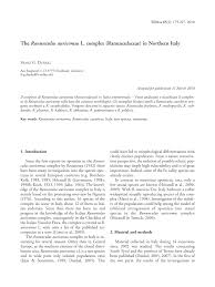 (PDF) The Ranunculus auricomus L. complex (Ranunculaceae) in ...