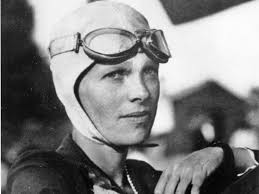 Amelia Mary Earhart (1897 – disappeared 1937). first solo pilot. Amerlia Earhart was the first female pilot to fly solo across the Atlantic Ocean. - a_93ec35d8aa