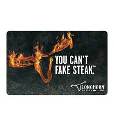 $25 Darden Longhorn Steakhouse Gift Card - BJs WholeSale Club