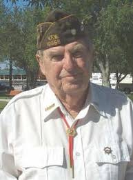 Sam Rhodes, a charter member of VFW Post 10066, served aboard the USS Franklin in World War II - The ship was bombed and Sam was trapped below deck. - 210_Sam_Rhoades