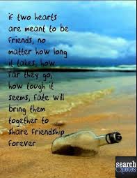 Friendship forever love together bring them heart Quote Quotes For ... via Relatably.com