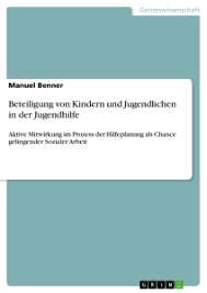 Autorenprofil | Manuel Benner | 1 eBooks | GRIN