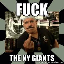 Fuck The NY Giants - Iron Sheik | Meme Generator via Relatably.com