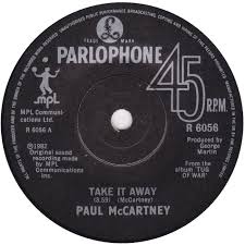Image result for take it away paul mccartney 45